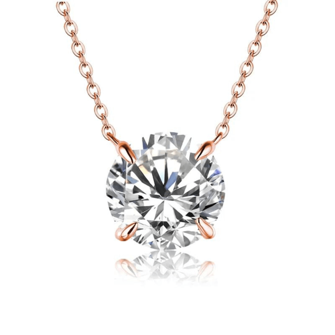 Colar com Moissanite Alma Brilhante