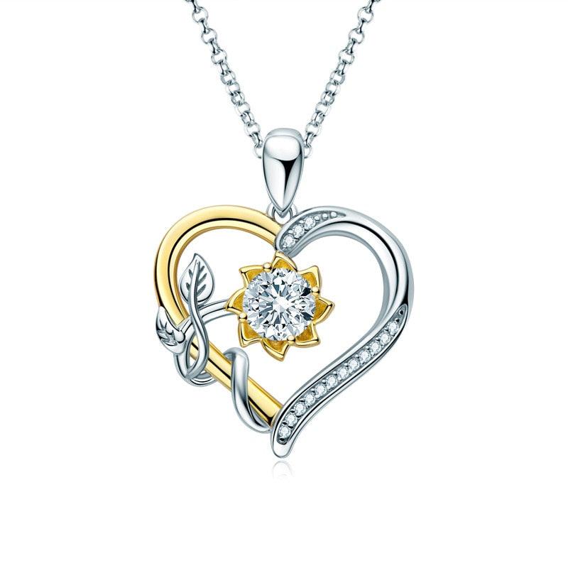 Colar Eterna Paixão com Moissanite – Ouro 18k