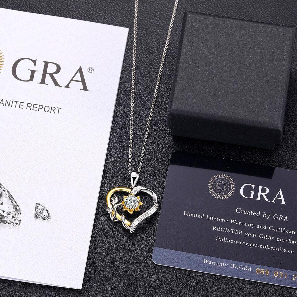 Colar Eterna Paixão com Moissanite – Ouro 18k