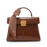 Bolsa Feminina de Couro Clássica Noir Elegance