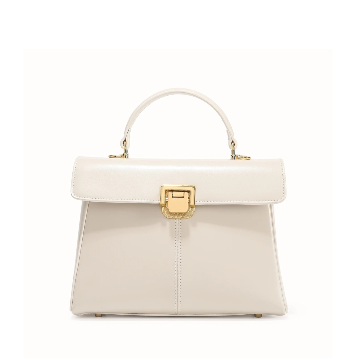 Bolsa Feminina de Couro Clássica Noir Elegance