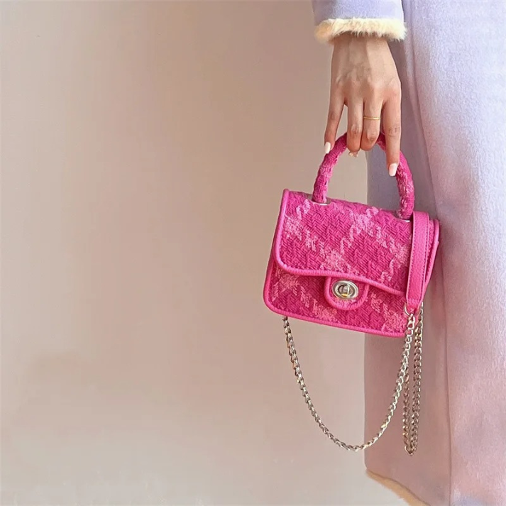 Bolsa Feminina Peqeuena Rosa Pink Elegance - Tai