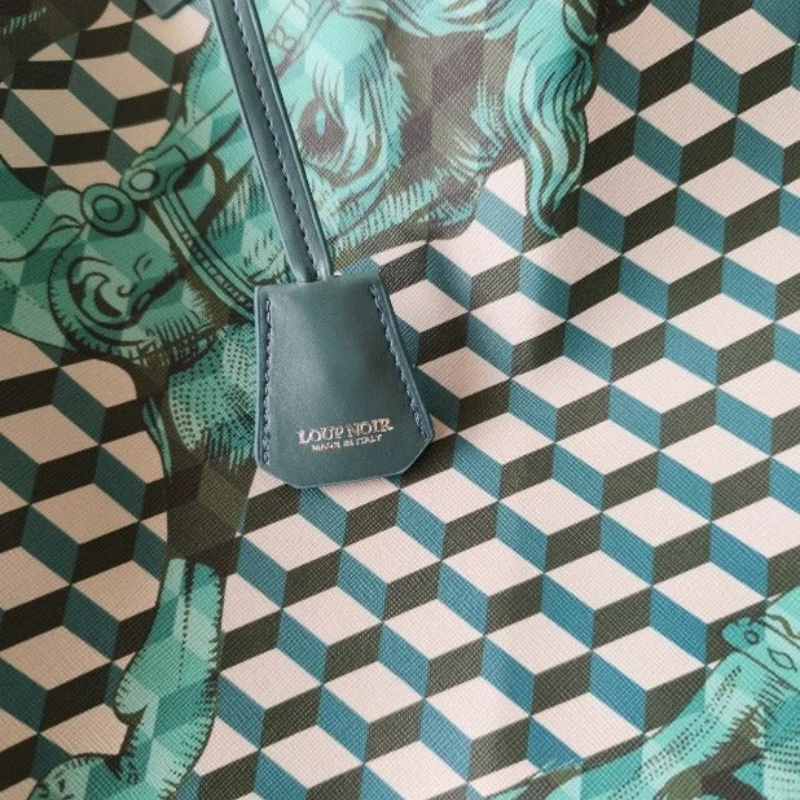 Bolsa Feminina de Ombro Loup Noir Estampa Cavalo Cheval - Mirela