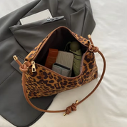 Bolsa Feminina de Ombro Onça Animal Print - Lenny