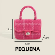 Bolsa Feminina Peqeuena Rosa Pink Elegance - Tai