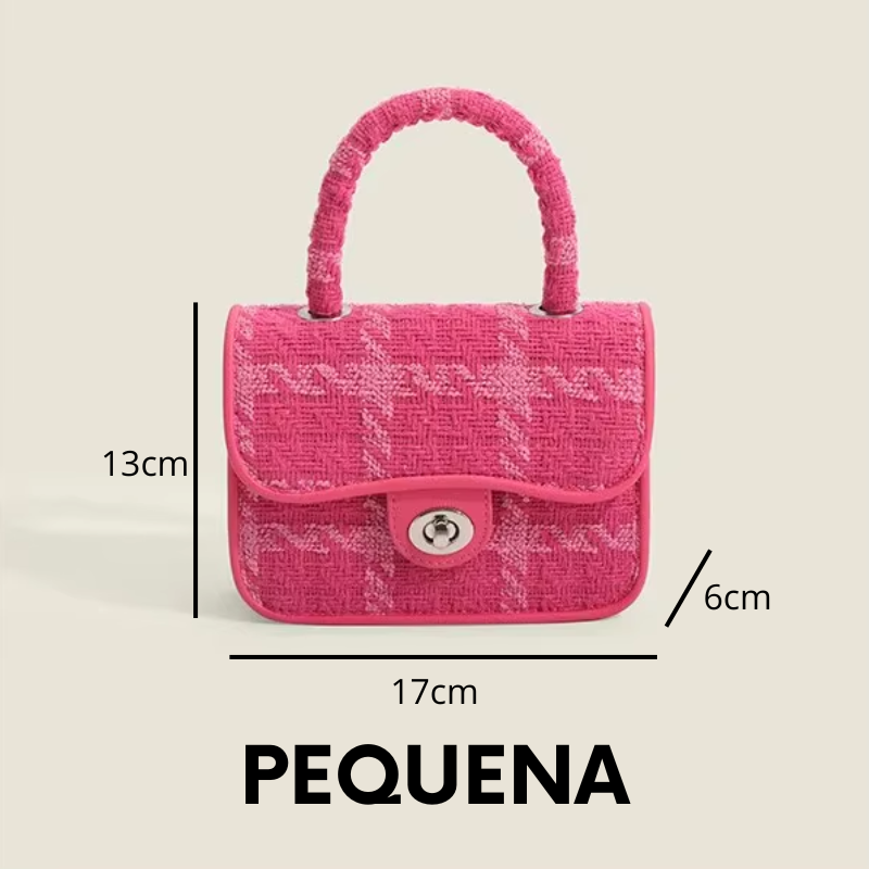 Bolsa Feminina Peqeuena Rosa Pink Elegance - Tai