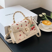 Bolsa de Couro Feminina Doce Cereja
