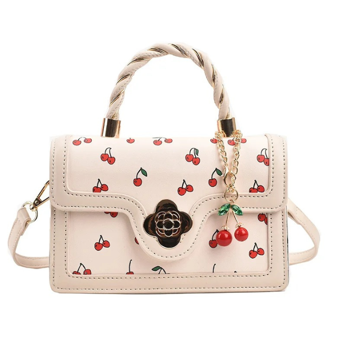 Bolsa de Couro Feminina Doce Cereja