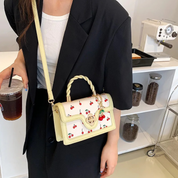 Bolsa de Couro Feminina Doce Cereja
