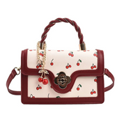 Bolsa de Couro Feminina Doce Cereja
