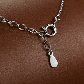 Colar Grace Marquise com Moissanite – Prata 925