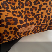 Bolsa Feminina de Ombro Onça Animal Print - Lenny