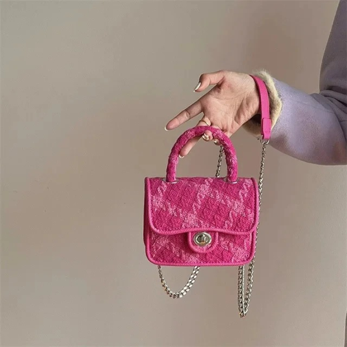 Bolsa Feminina Peqeuena Rosa Pink Elegance - Tai
