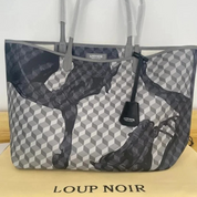 Bolsa Feminina de Ombro Loup Noir Estampa Cavalo Cheval - Mirela