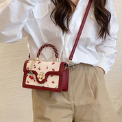Bolsa de Couro Feminina Doce Cereja