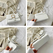 Bolsa Feminina de Couro Compacta Com Carteira - Daiane