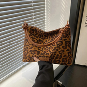 Bolsa Feminina de Ombro Onça Animal Print - Lenny