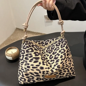 Bolsa Feminina de Ombro Onça Animal Print - Lenny