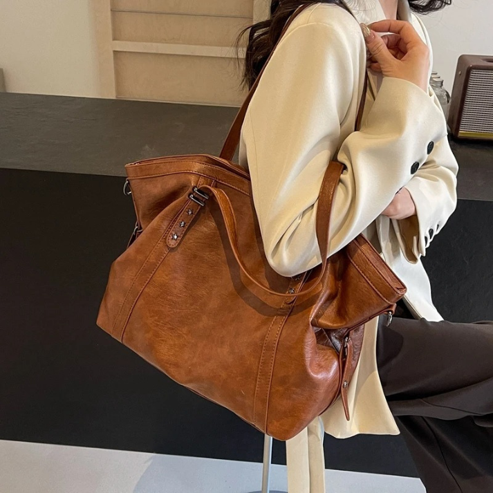 Bolsa Feminina Elegante | Grande, Prática e Sofisticada para o Dia a Dia