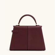 Bolsa Feminina de Couro Transversal Com Fecho Dourado – Anne