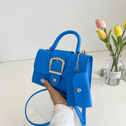Bolsa Feminina de Couro Compacta Com Carteira - Daiane