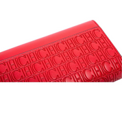 Bolsa Feminina Transversal de Couro com Corrente Ouro 18k - Megan