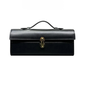 Bolsa Clutch de Mão Feminina em Couro - Clara