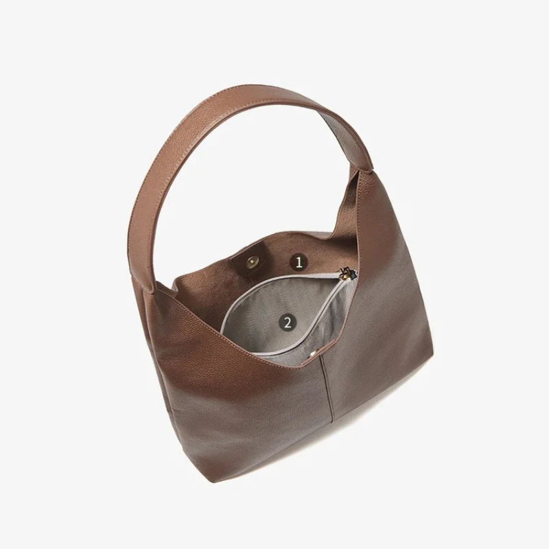 Bolsa Feminina Grande De Couro - Hobo
