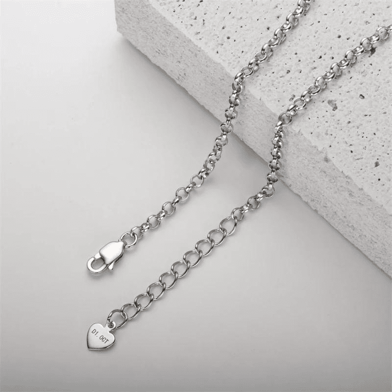 Pulseira de Moissanite 1 quilate Prata 925 Design Elegante com Pedra Central Brilhante