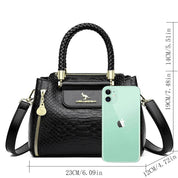 Bolsa Feminina de Couro Transversal
