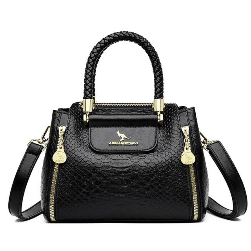 Bolsa Feminina de Couro Transversal