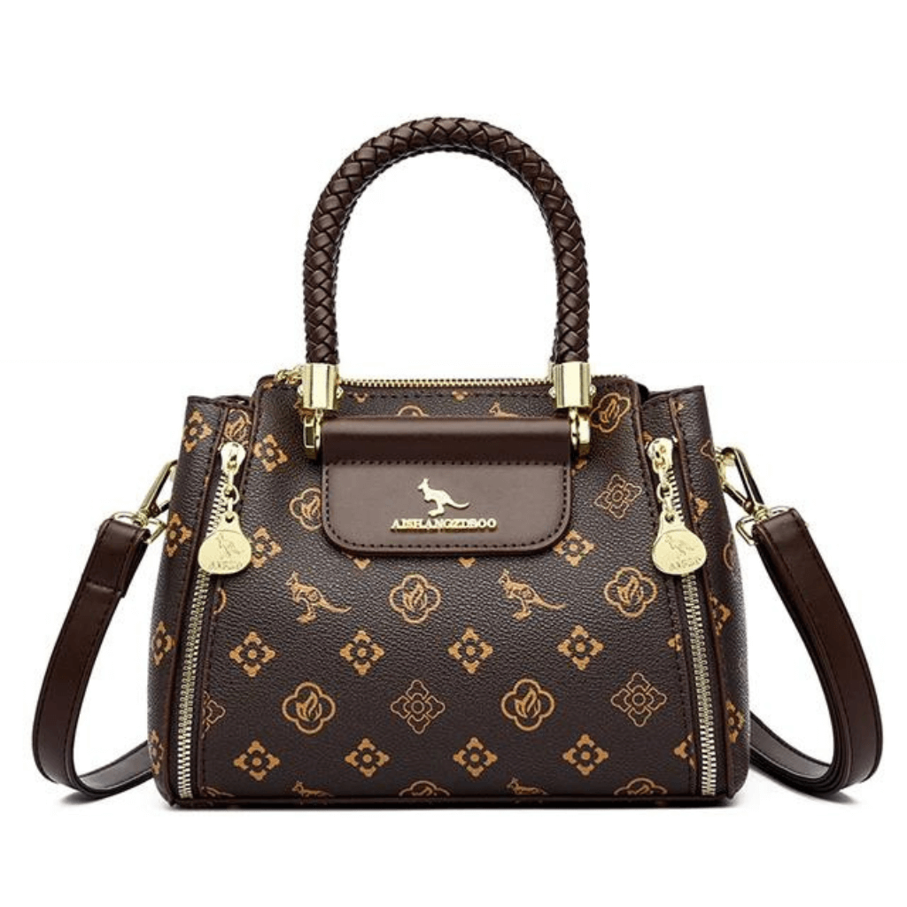 Bolsa Feminina de Couro Transversal