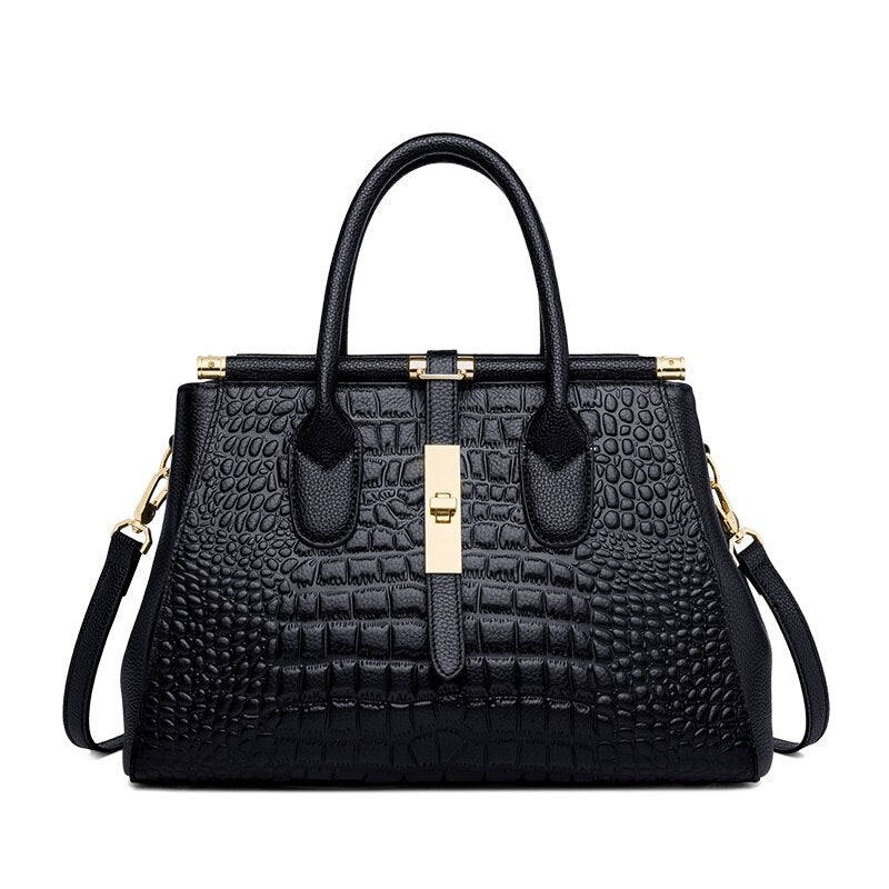 Bolsa Feminina de Couro Tote Grande - Charlotte