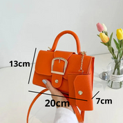 Bolsa Feminina de Couro Compacta Com Carteira - Daiane