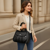 Bolsa Star Luxo de Couro com Grande Capacidade