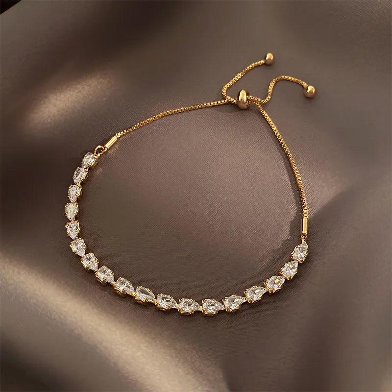Pulseira Cravejada Com Zircônia