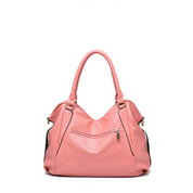 Novo couro macio bolsa feminina estilo coreano luxo grande capacidade sacola senhoras ombro crossbody commuter saco de compras