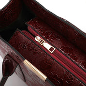 Luxo novo grande capacidade bolsa feminina de couro do plutônio senhoras bolsas e bolsa moda brilhante meninas ombro mensageiro sacos feminino tote