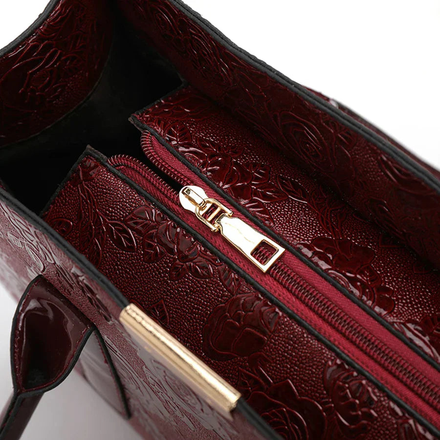 Luxo novo grande capacidade bolsa feminina de couro do plutônio senhoras bolsas e bolsa moda brilhante meninas ombro mensageiro sacos feminino tote
