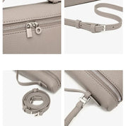 Estilo coreano luz de luxo moda clássico 2024 novo padrão litchi caixa arroz bolsa versátil kaylie saco simples crossbody