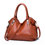 Novo couro macio bolsa feminina estilo coreano luxo grande capacidade sacola senhoras ombro crossbody commuter saco de compras