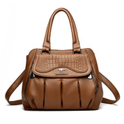 2024 luxo feminino bolsa de ombro grande capacidade crossbody sacos de couro macio bolsa feminina designer senhoras bolsas sac
