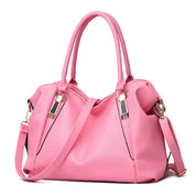 Novo couro macio bolsa feminina estilo coreano luxo grande capacidade sacola senhoras ombro crossbody commuter saco de compras