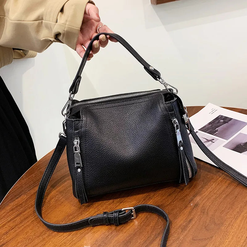 Bolsa Feminina de Couro Nobre - Daisy