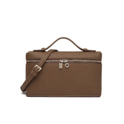 Estilo coreano luz de luxo moda clássico 2024 novo padrão litchi caixa arroz bolsa versátil kaylie saco simples crossbody