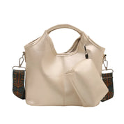 Retro bolsa feminina casual pu ombro crossbody saco com bolsa de moedas grande capacidade saco do mensageiro senhoras viajando tote