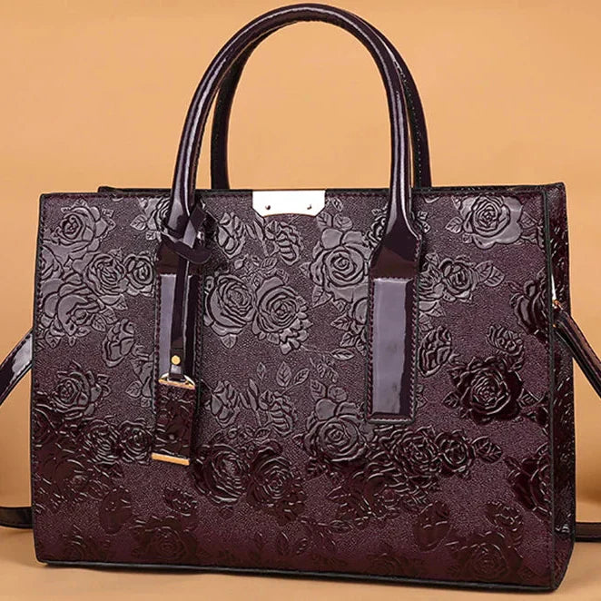 Luxo novo grande capacidade bolsa feminina de couro do plutônio senhoras bolsas e bolsa moda brilhante meninas ombro mensageiro sacos feminino tote