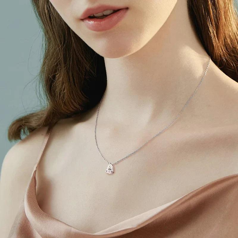 Colar Radiance com Moissanite – Prata 925