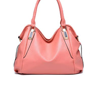 Novo couro macio bolsa feminina estilo coreano luxo grande capacidade sacola senhoras ombro crossbody commuter saco de compras