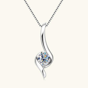 Colar Serenita com Moissanite – Ouro 18k